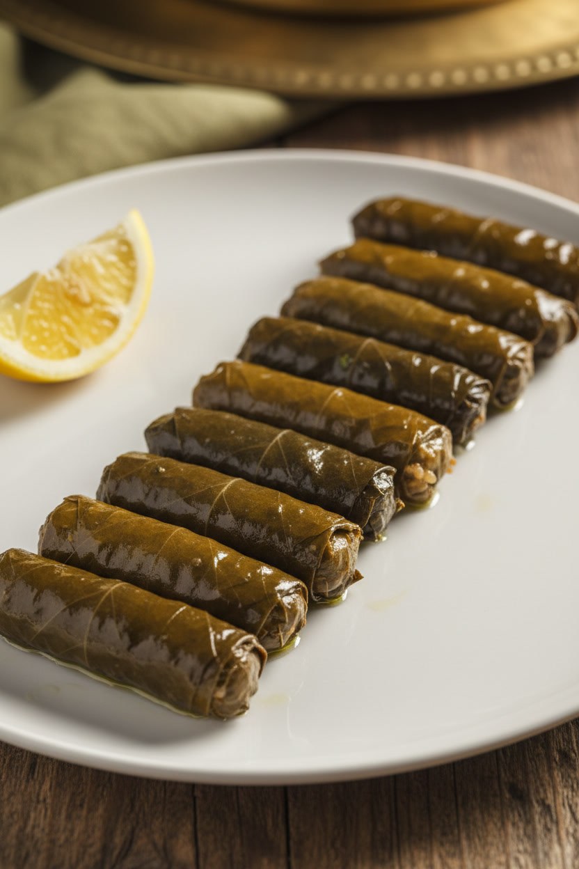 Elde sarılmış yaprak sarma dizilimi